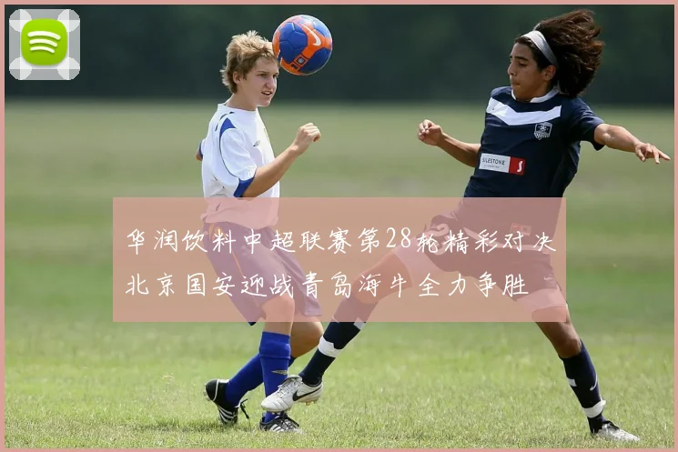 华润饮料中超联赛第28轮精彩对决北京国安迎战青岛海牛全力争胜